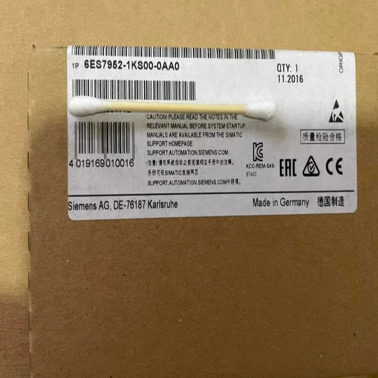 6ES7952-1KS00-0AA06ES7952-1K【卡奥电子】