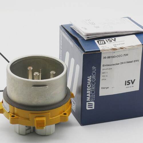 ISV Marechal Electric DS9 3998183CCC709 Einbaustecker unused