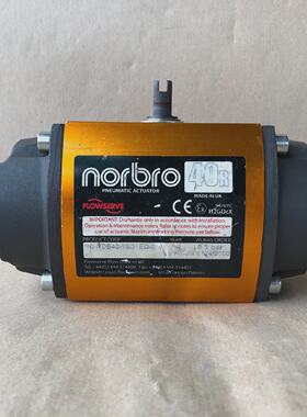 FLOWSERVE NORBRO 10RDB401SD1EOD PNEUMATIC ACTUATOR 40R