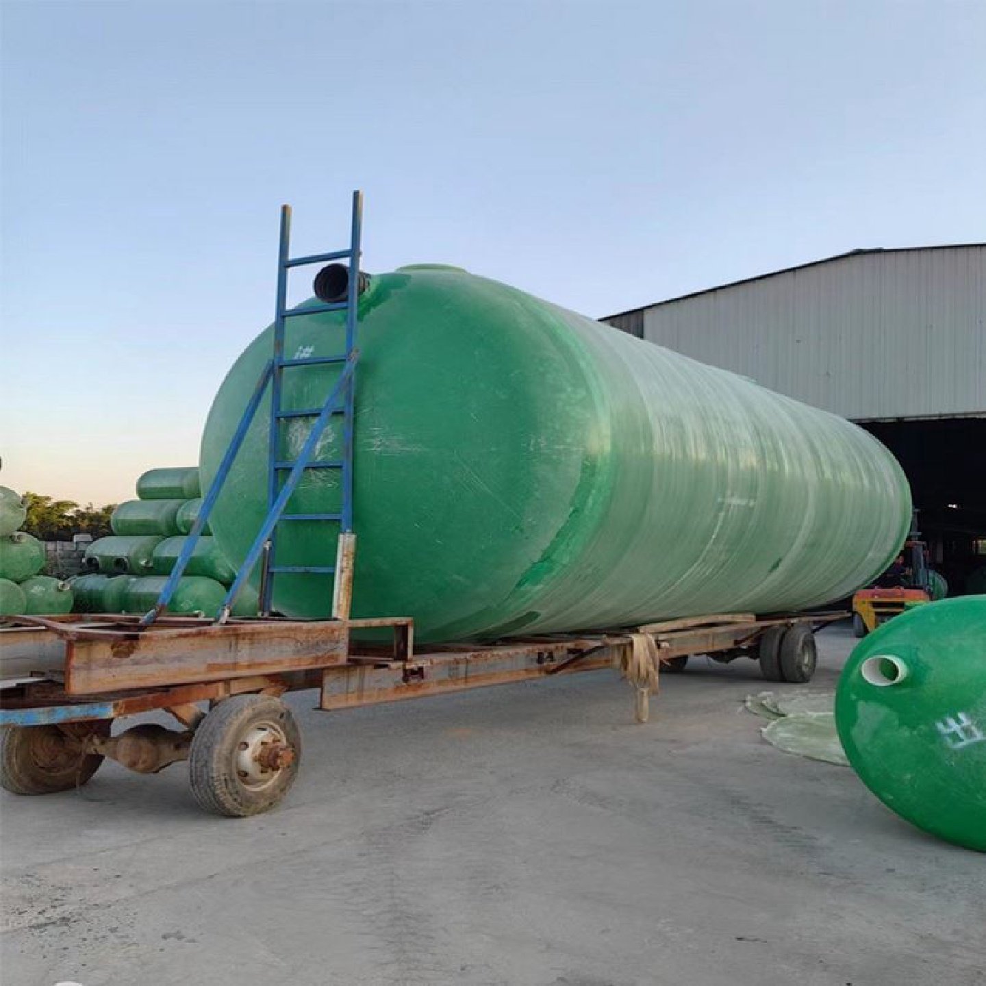 玻璃钢化粪池100立方新农村专用地埋式家用2立方玻璃钢化粪池成品,基础建材,基础材料,淘宝优惠券,粉丝福利购,淘宝优惠卷