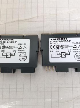 芬芳原装拆机图尔克 TURCK 模块 BL20-4DI-24VDC-P 现货 6827012*