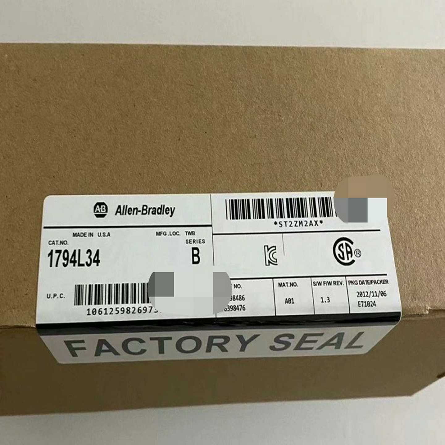 1794-L34Allen-Bradley罗克韦尔PL询价