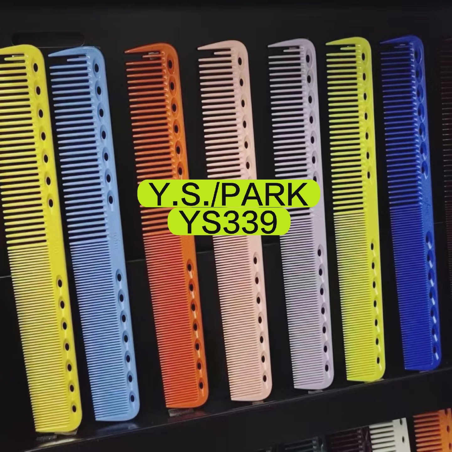 日本原装进口YS/PARKYS339剪发梳女发梳专业发型刻度梳发型师专用