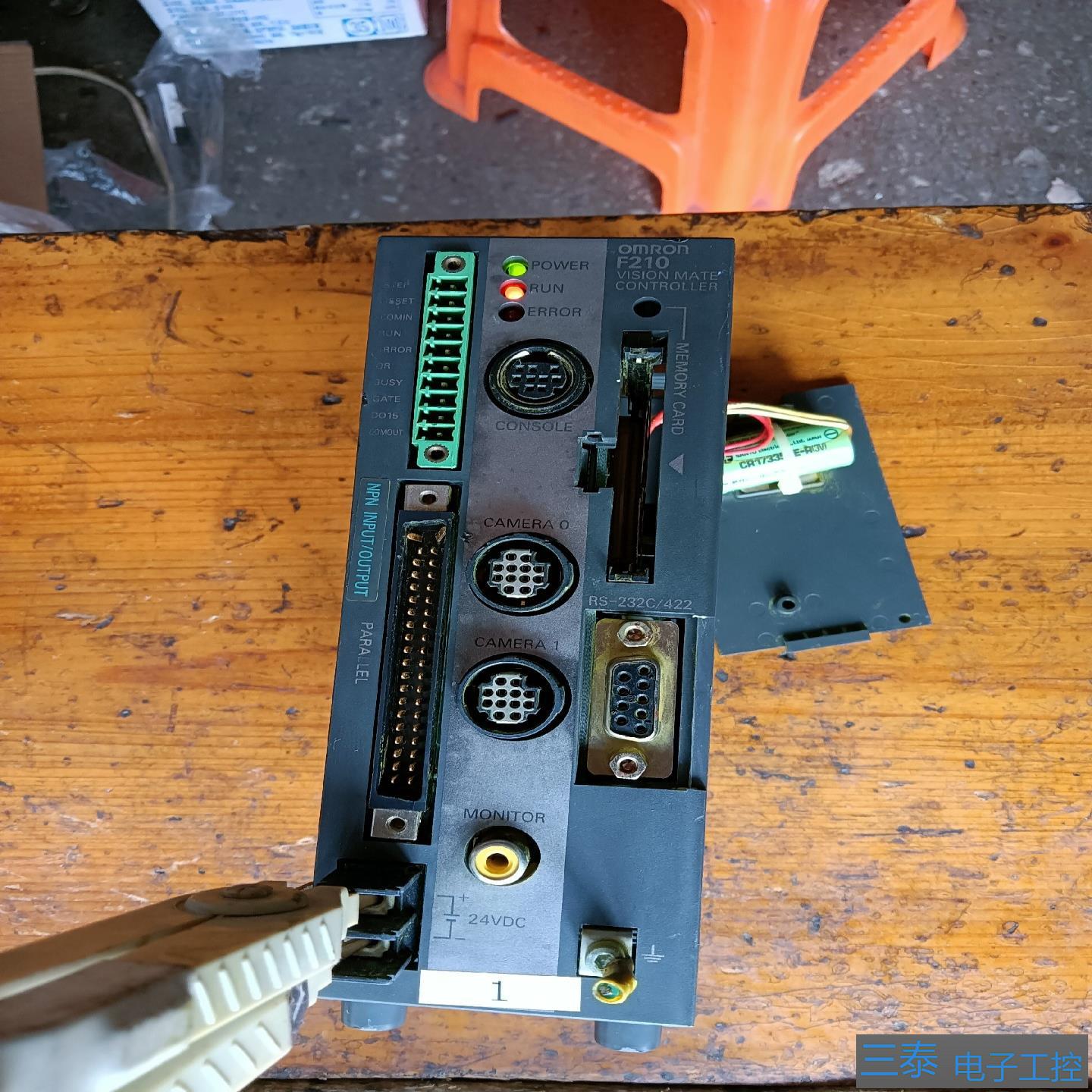 OMRON F210-C10 视觉驱动控制器 实物，议价