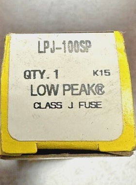 Cooper Bussmann LPJ100SP LowPeak Class J 100A 600VAC Time De