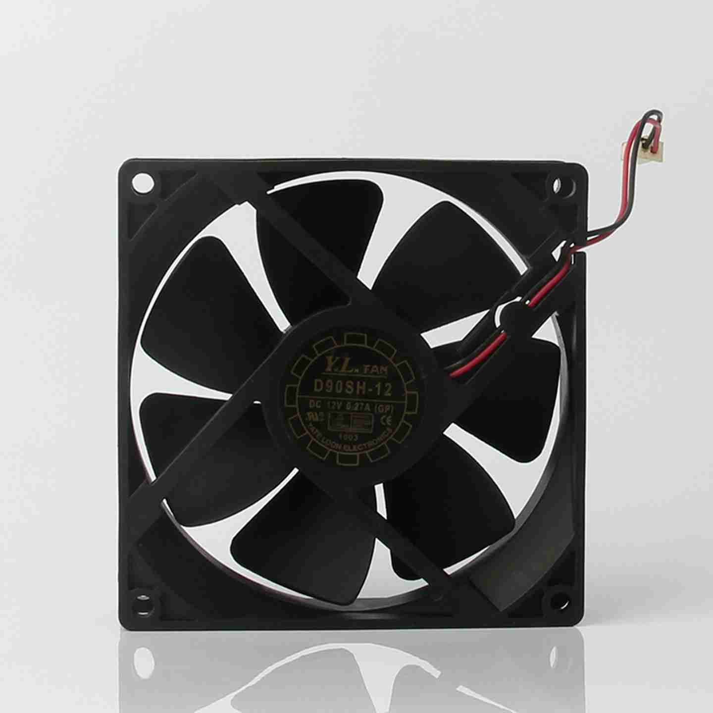 议价-YaLn悦伦D90SH-1212V0.27A1202N512CM静音机箱电源风