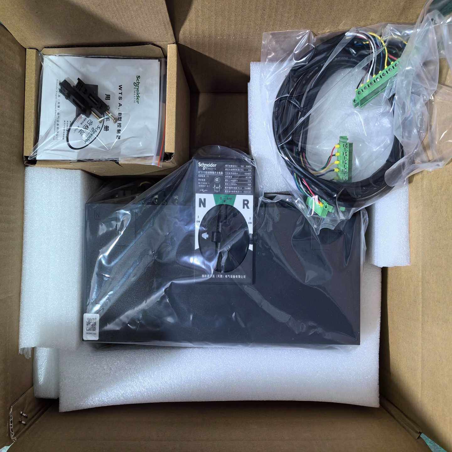 施耐德双电源自动转换开关WTS-A 4P 100A  A10【卡奥电子】