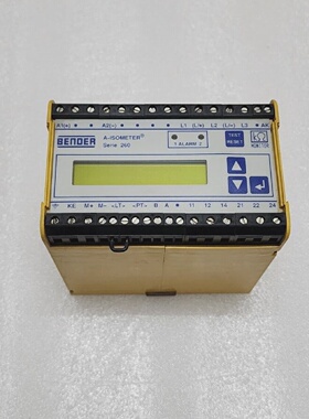 BENDER SERIE 260 IRDH 265222 AISOMETER B91068073 INSULATION