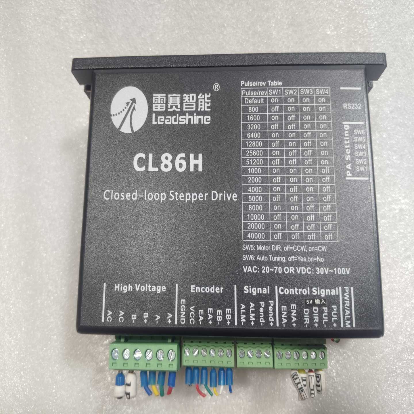 询价~雷赛86闭环步进电机驱动器，型号CL86，5V，几乎，两