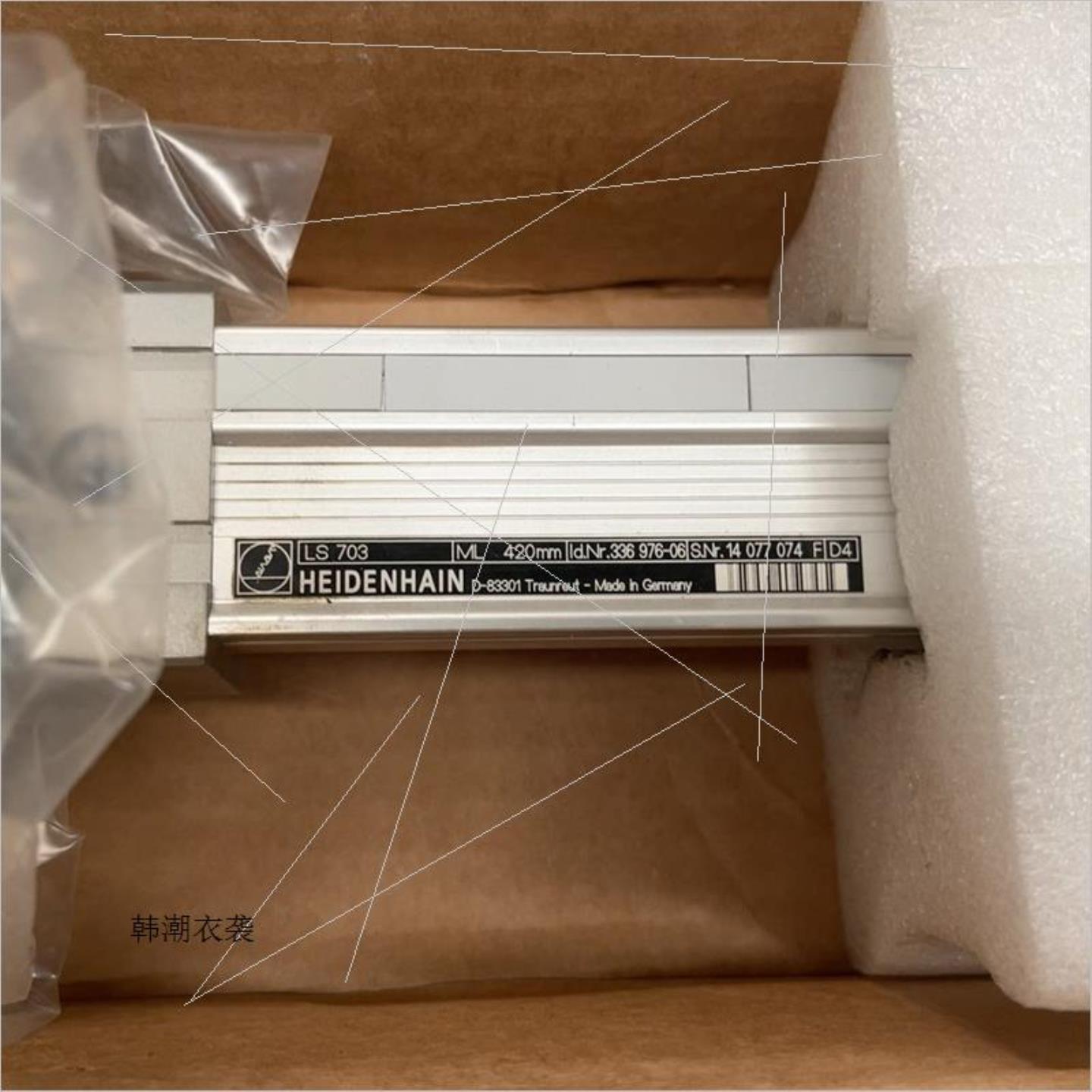 海德汉 拆机光栅尺 LS703 336976-06 读数