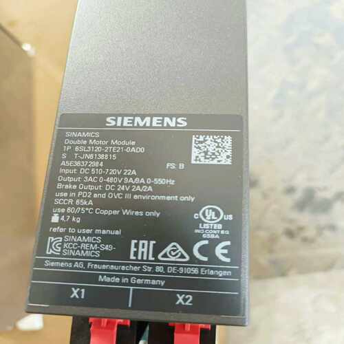 （霸霸电子）6SL3120-2TE21-0AD0   功能，成色如图