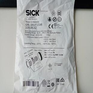 F1336 订货号105 SICK西克光电传感器GRL18S 询价