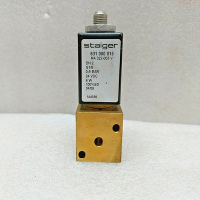 STAIGER631000015SOLENOIDVALVE0-8BAR-24VDC-G18-8W