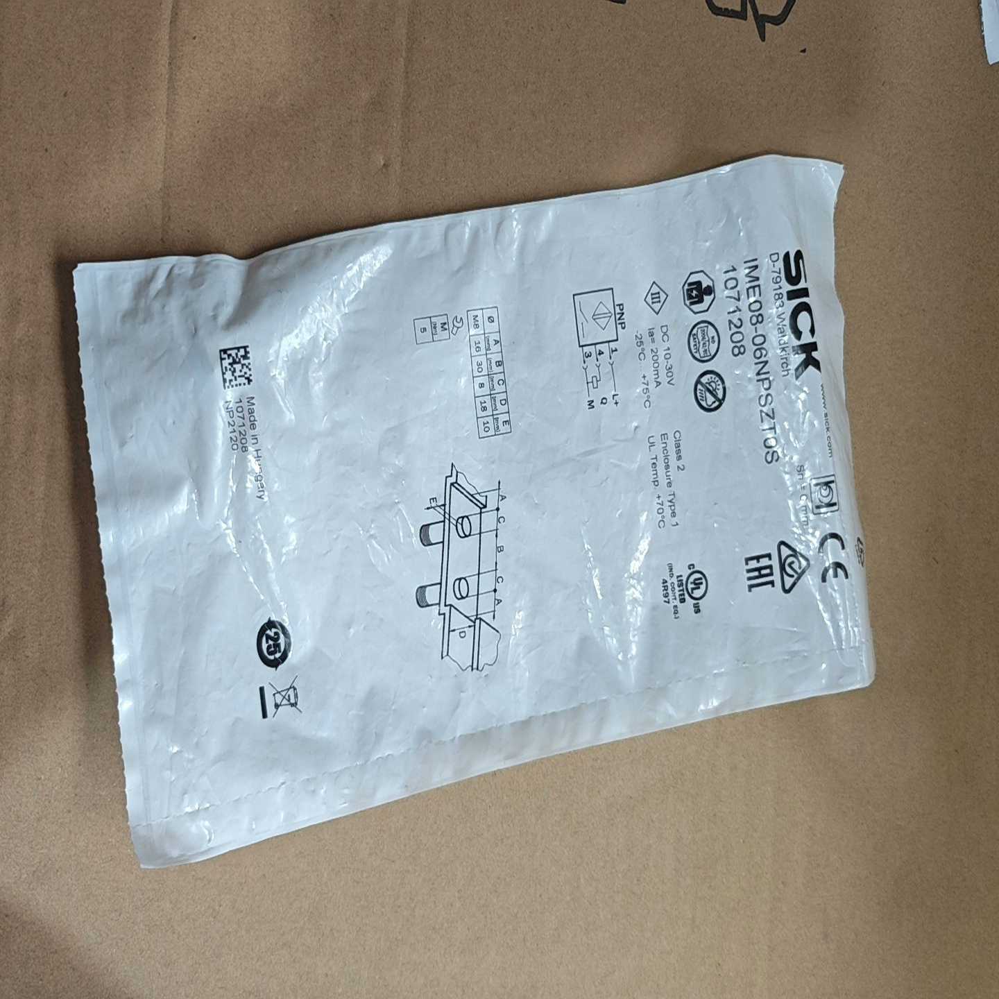 德国SICK西克IME08-06NPSZT0S电感式询价