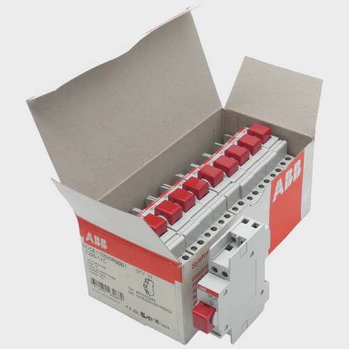 10x ABB E22511C 2CCE110820R0001 Taster rot  PushButton red u