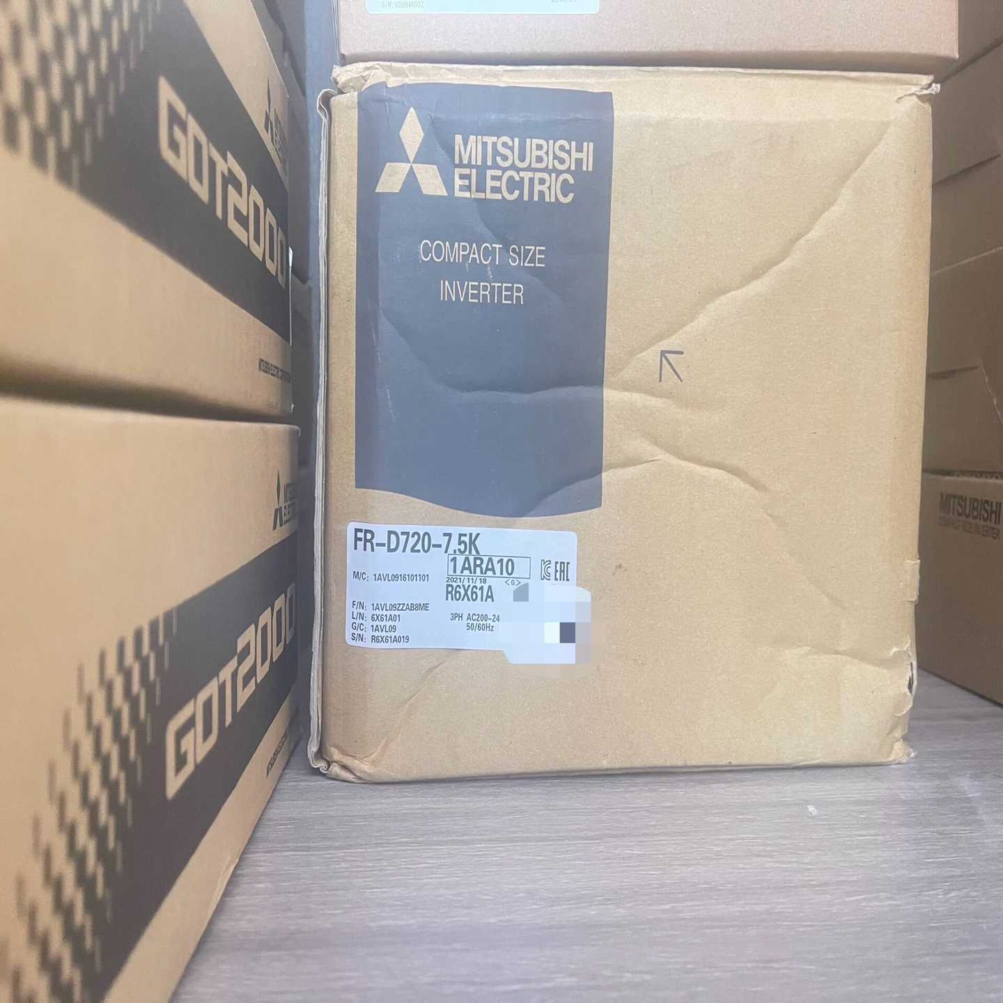 议价原装三菱变频器FR-eD720-11K现货销售FR-D720-现货/维修