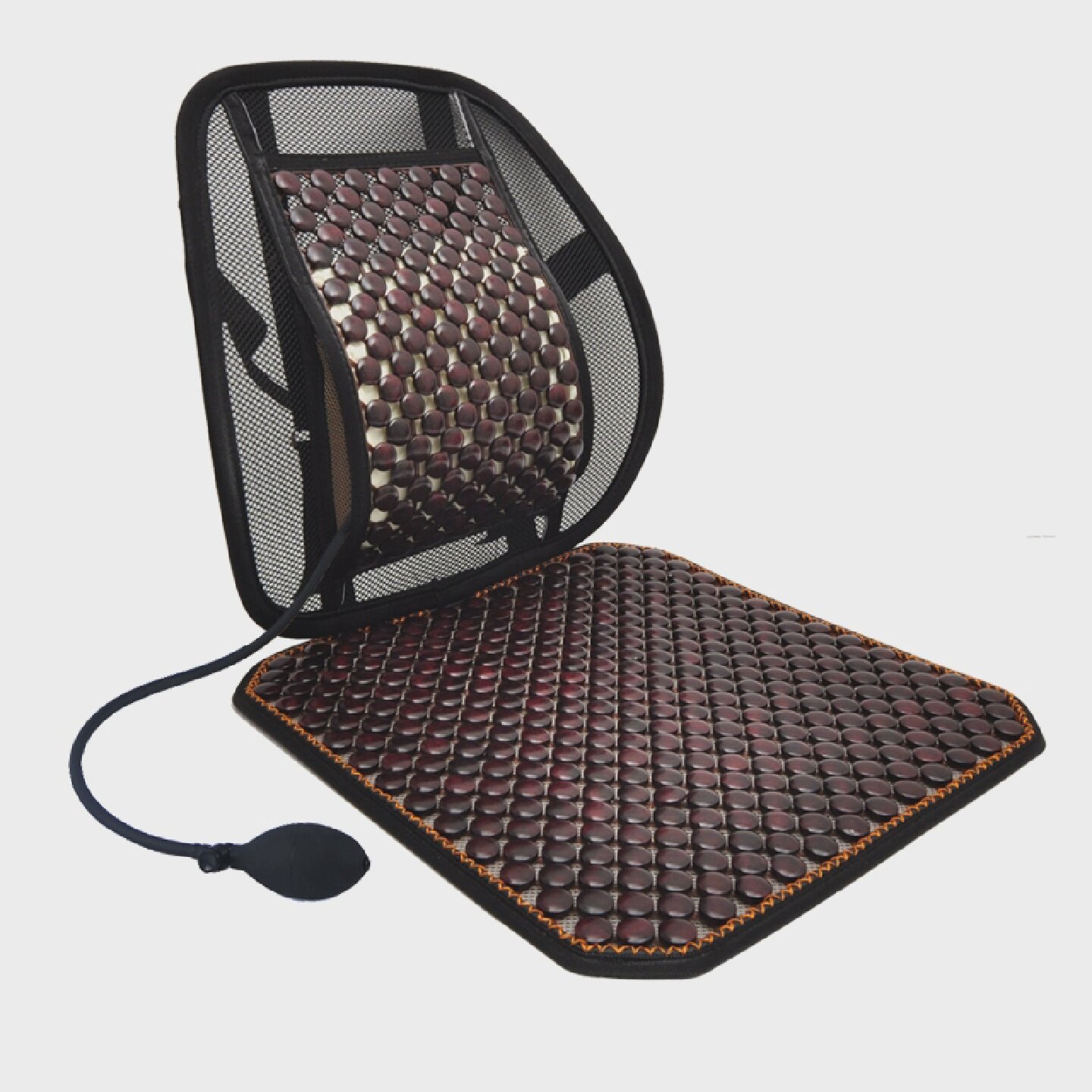 夏季司机专用腰靠垫货车腰托硬支撑按摩座椅靠背透气汽车护腰气囊