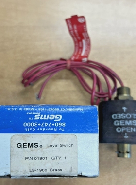 GemsLS-1900LevelSwitch01901120-240VAC*NewinBox*