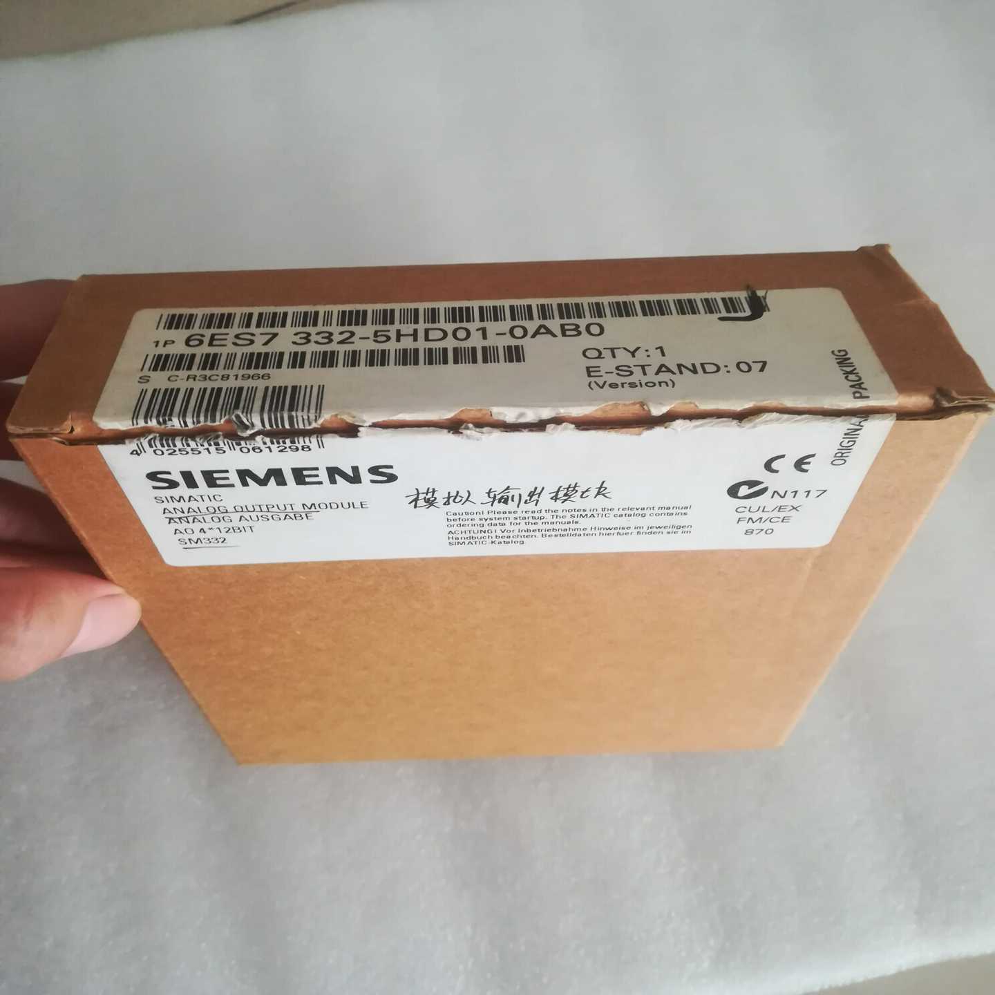 S7-3006ES7332-5HD01-0AB0仅询价