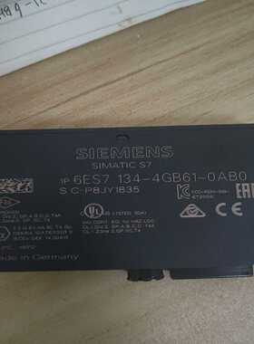 6ES7134-4GB61-0AB0裸机，成色从新，询价