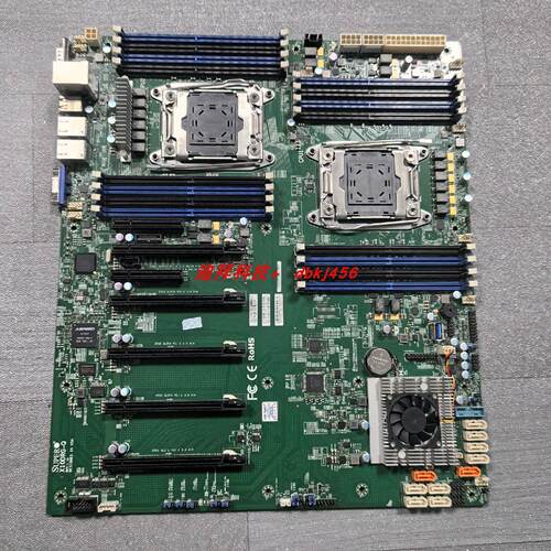 超微7048GR服务器主板X10DRGQ双路X994卡GPU主板支持V3V4原厂