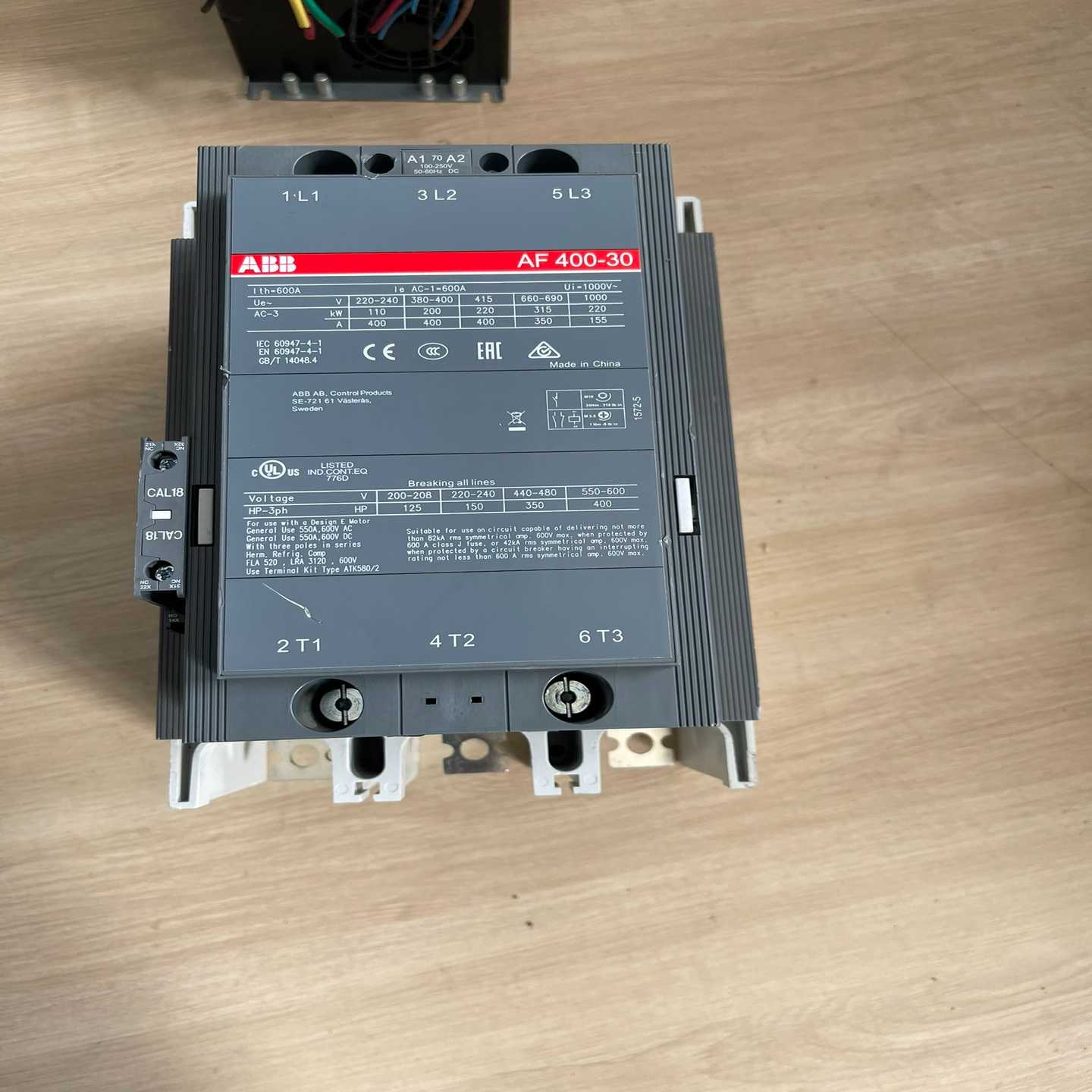 （议价）接触器AF400-3095新