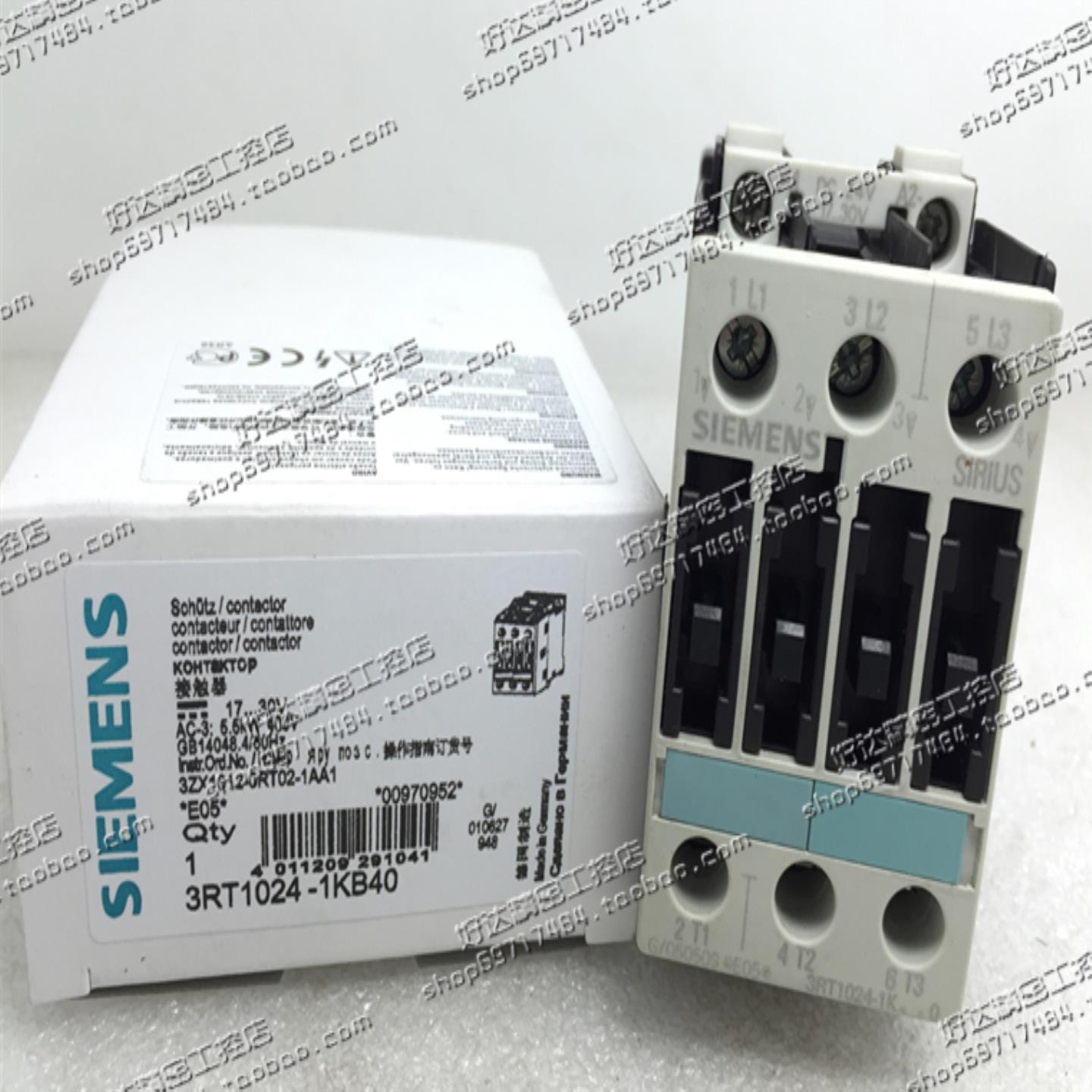 3RT1024-1KB4017-30VDC西门子接触器3RT1024-1K..0现货正品全新