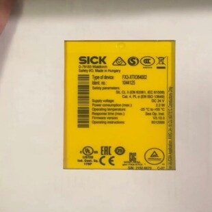 跳跳机械 XTIO84002实物图 传感器德国西克FX3