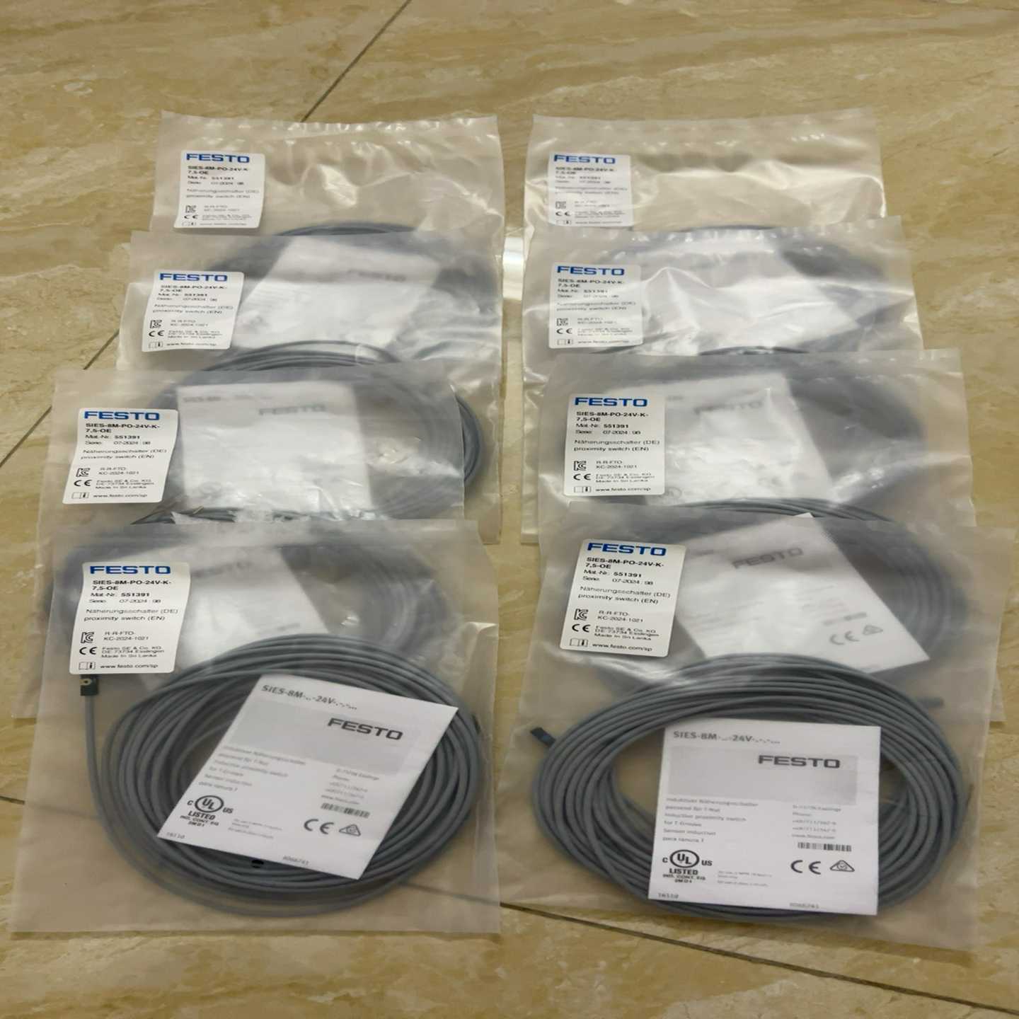 询价FESTO费斯托传感器SIES-8M-PO-24V-K-7,