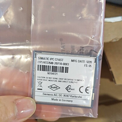 议价西门子SIMATIC IPC CFast存储卡 6ES764