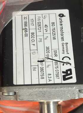 德恩科伺服电机BG75X25MI成色不错功能正常询价