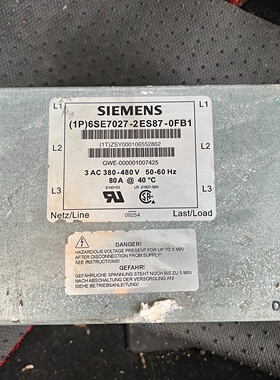 西门子滤波器6SE70272ES87OFB1议价