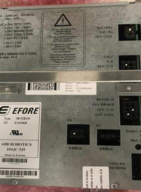 配件ABB机器人电源DSQC539   3HAC14253-1   SR92B130议价
