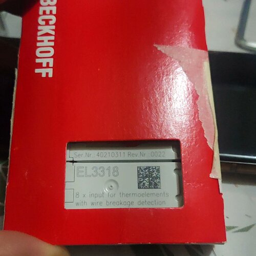 【议价】倍福模块EL3318  新到两件带二维