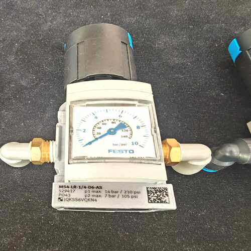 询价~FESTO减压阀MS4-LR-1/4-D6-AS，带压力表，