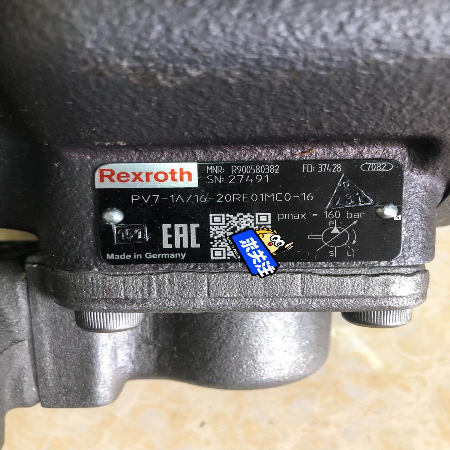REXROTH力士乐叶片泵PV7-1A/16-20RE01M（佳毅工控）