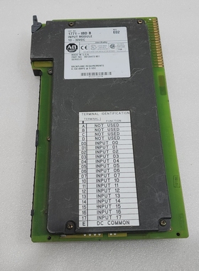 ALLENBRADLEY1771-IBDB输入模块4件装