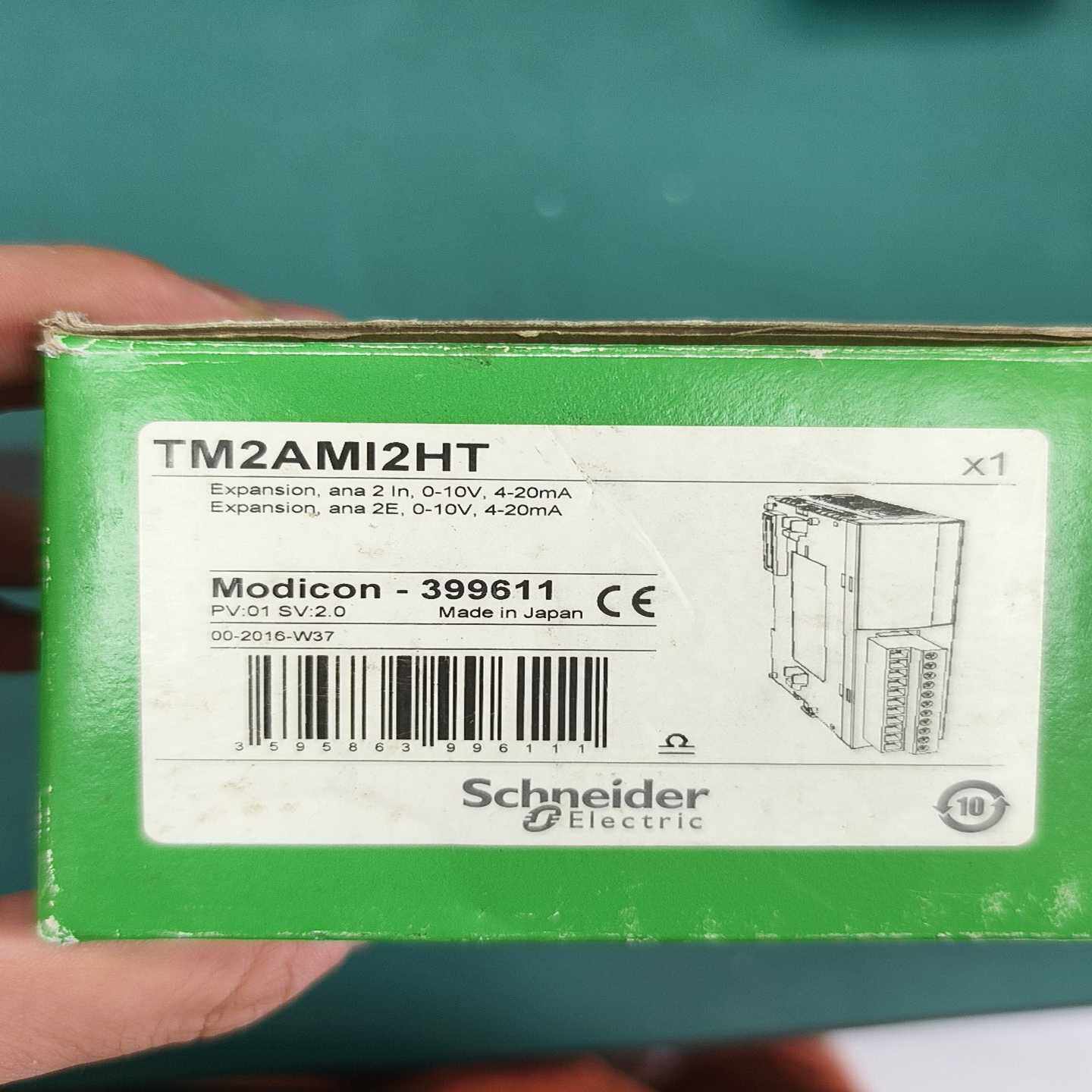 施耐德TM2AMI2HT模块，全新原装正品，日本制造。议价