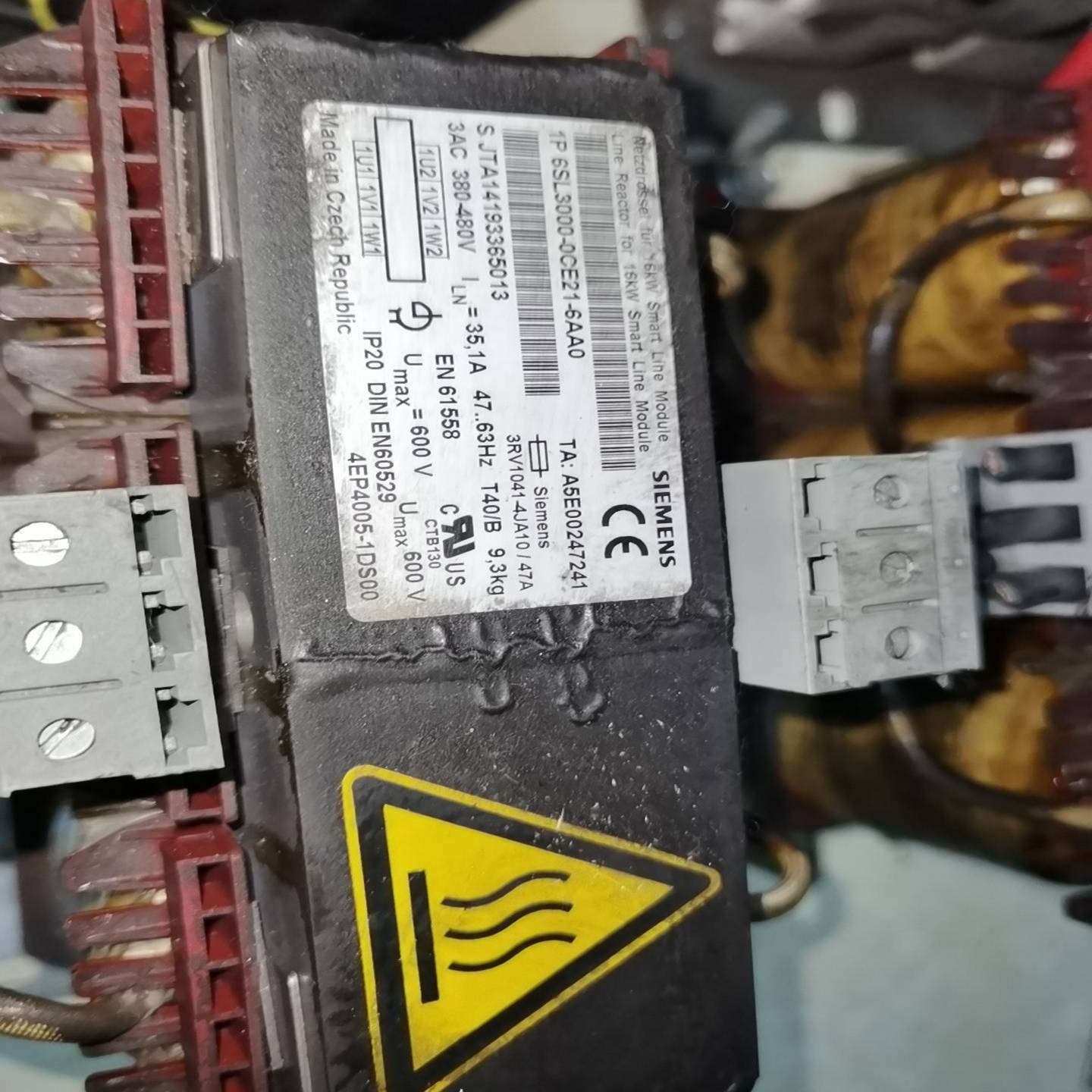 （议价）6SL3000-0CE21-6AA0电抗器16KW