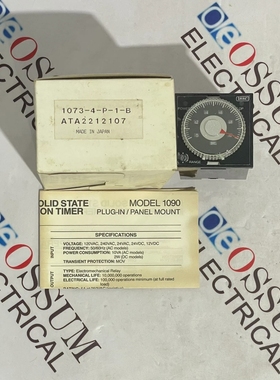 ISSC1073-4-P-1-B实心状态延迟计时器0-1秒免费快速发货