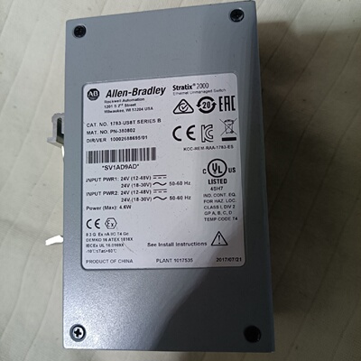 议价AB交换机Allen - Bradley  Stratix ?2000 1783-US8T SERIES
