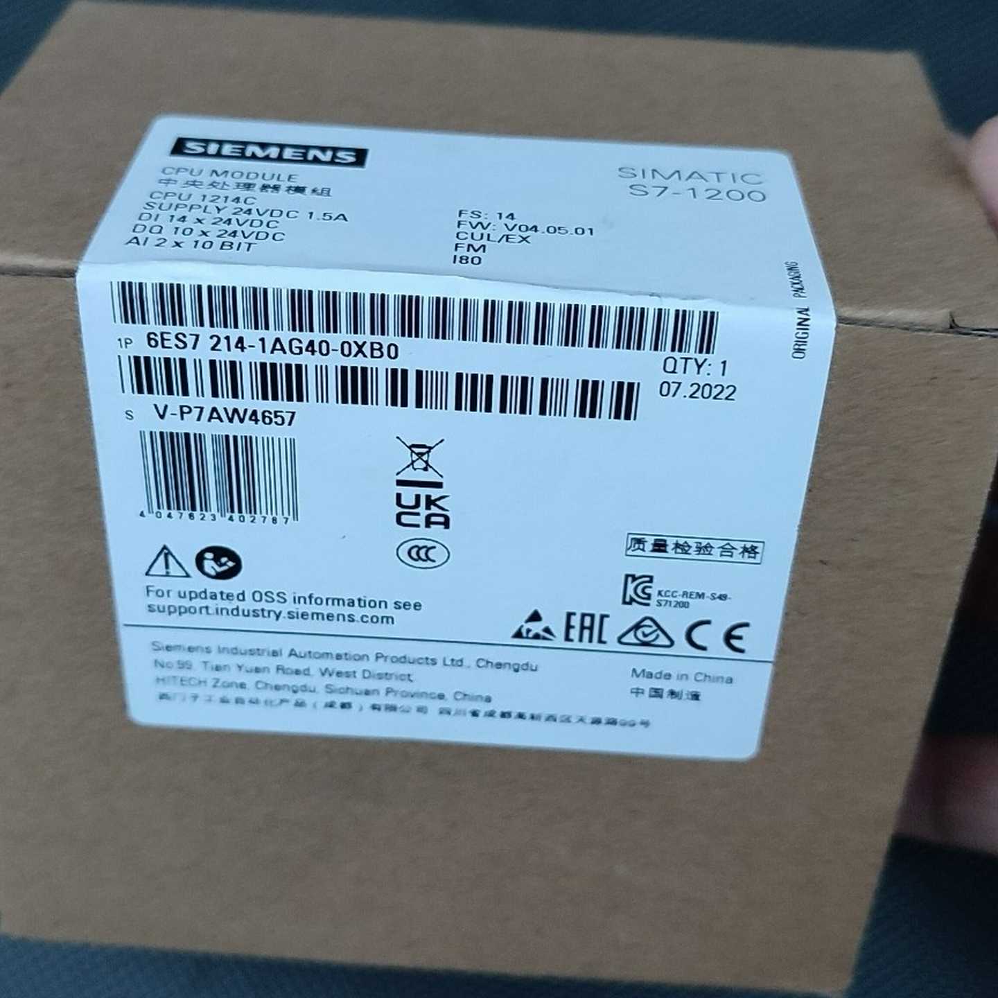 询价121，订货号67214-1