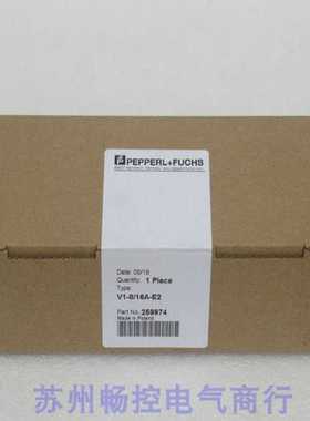 *现货销售*全新倍加福PF接线盒V1-8/16A-E2现货259974