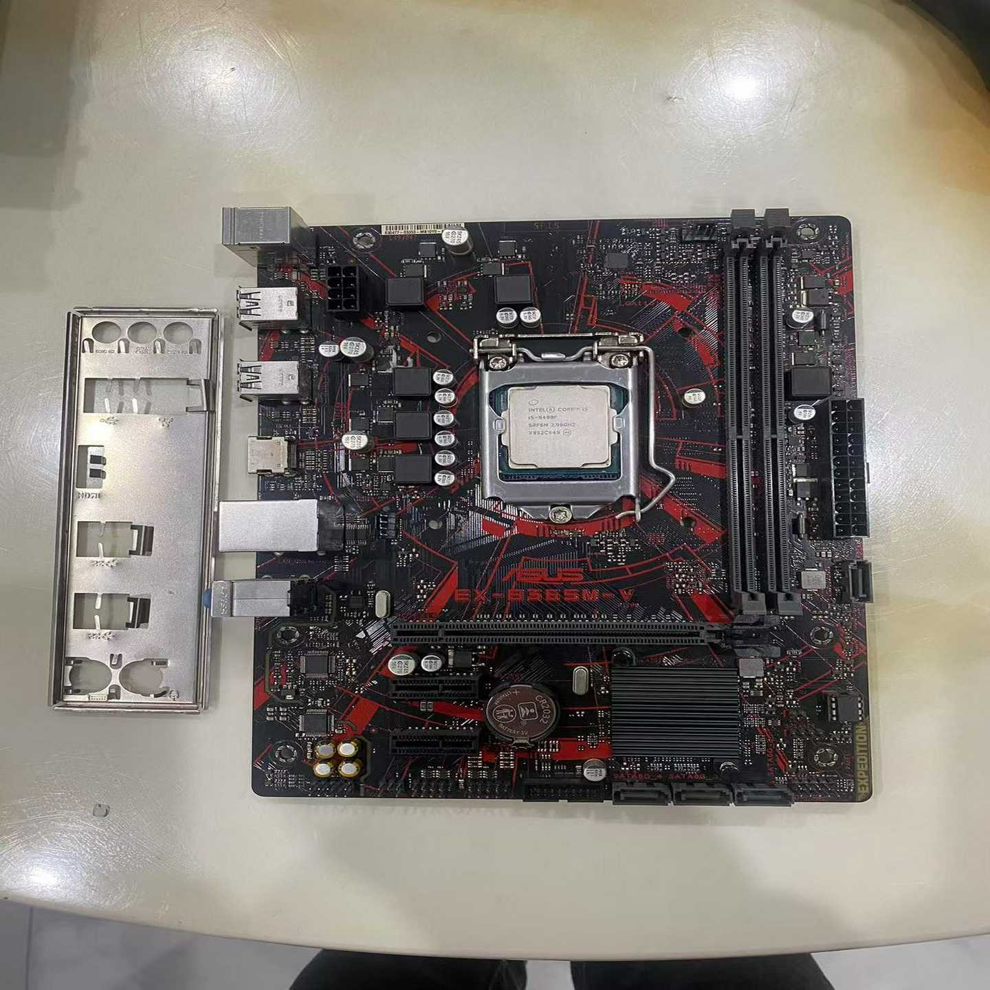 i5-9400FCPU华硕b365M-V主板,板u两件套--议价商品