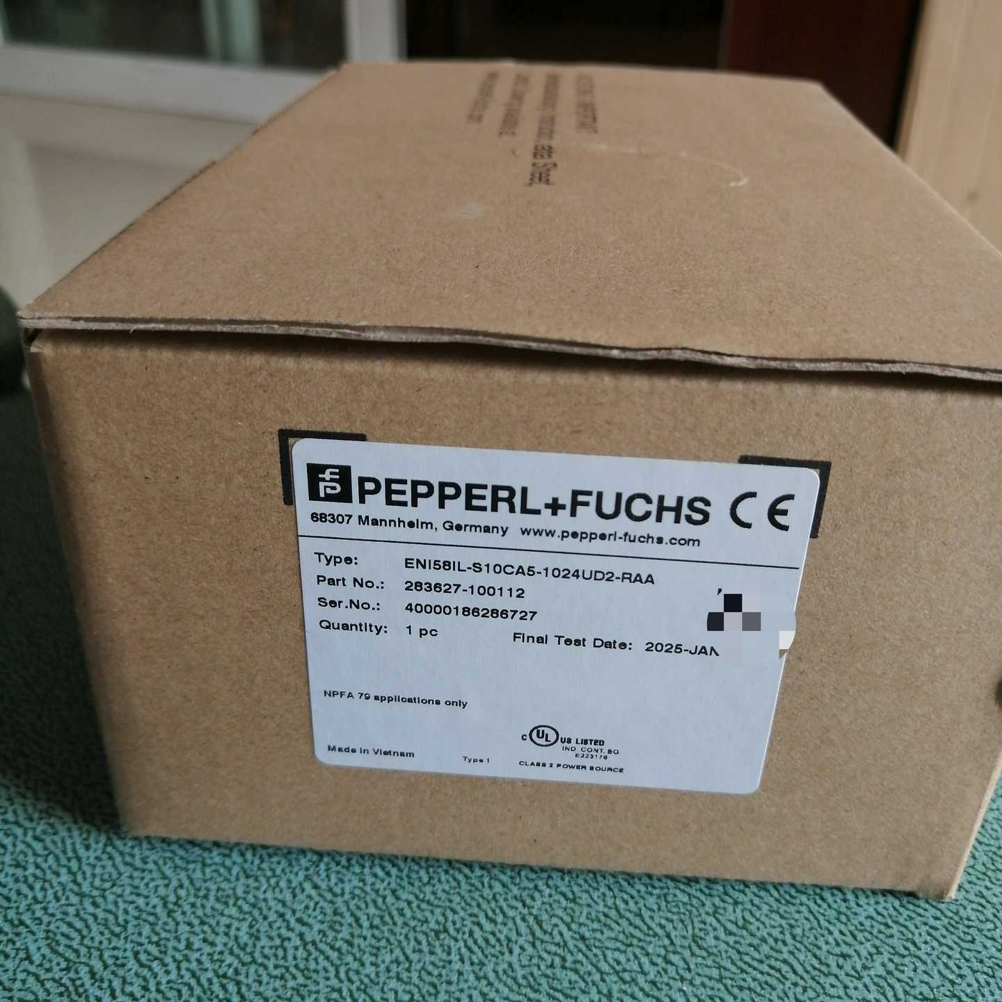 倍加福编码器ENI58IL-S10CA5-1024UD2-R-议价