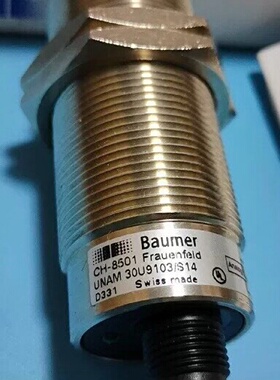 议价Baumer堡盟UNAM30U9103S14超声波传