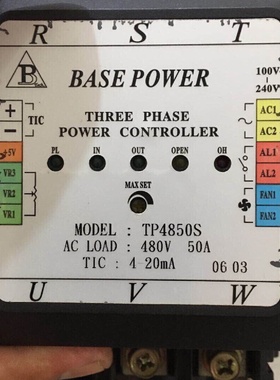议价BASEPOWER固态继电器TP4850S靓50a议价