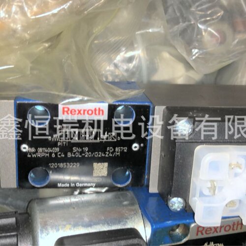寻IRexroth比例阀4WRPH6C4B40L2XG24E4M现货