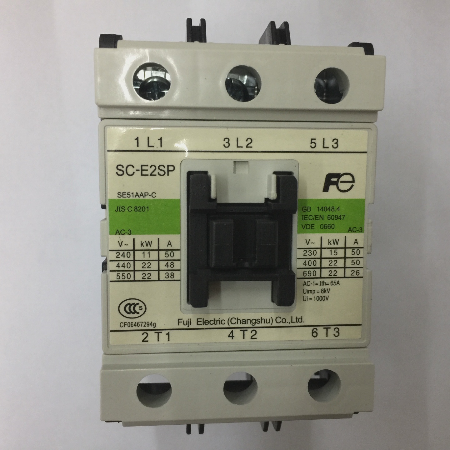 询价原装正品SCE2SPAC220V常熟富士三级交流接触器