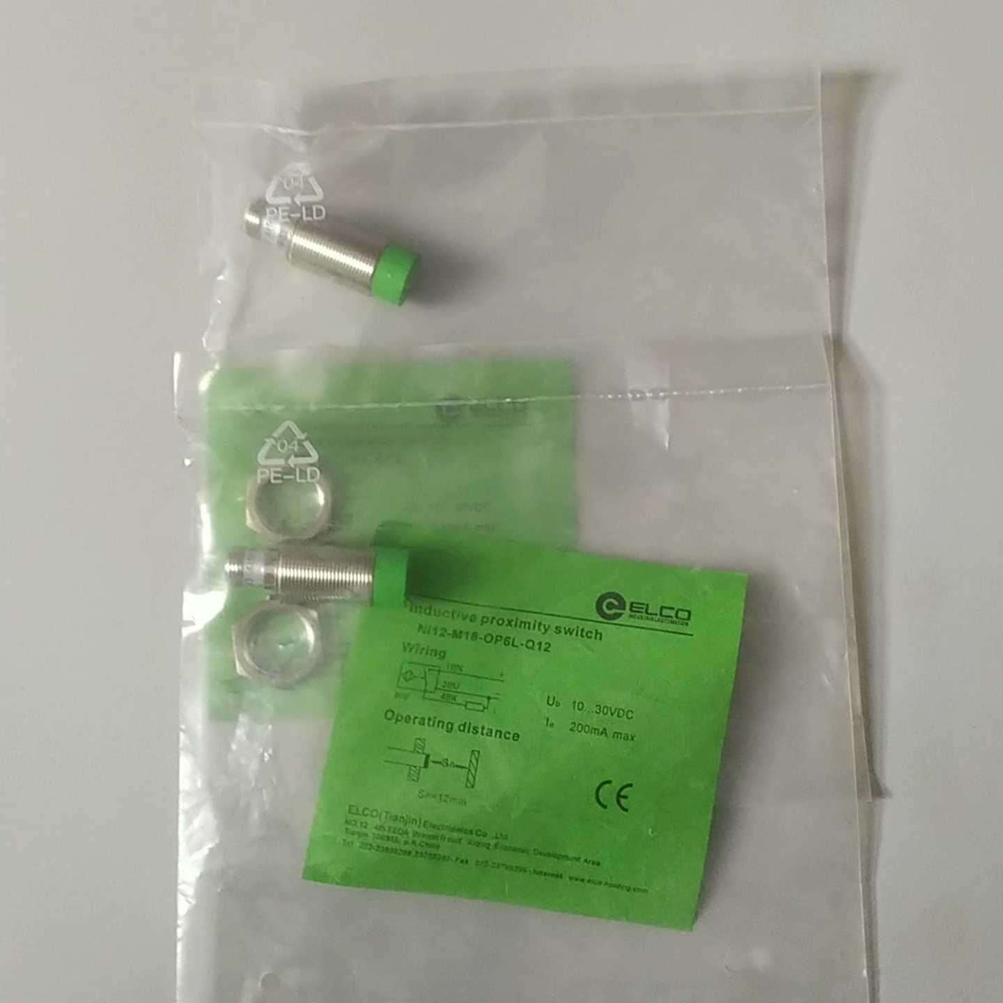 ELCO宜科接近开关Ni12-M18-OP6L-Q12--议价商品